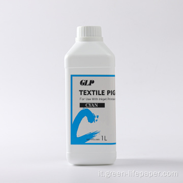 Inchiostro di pigmento tessile per stampante DTG